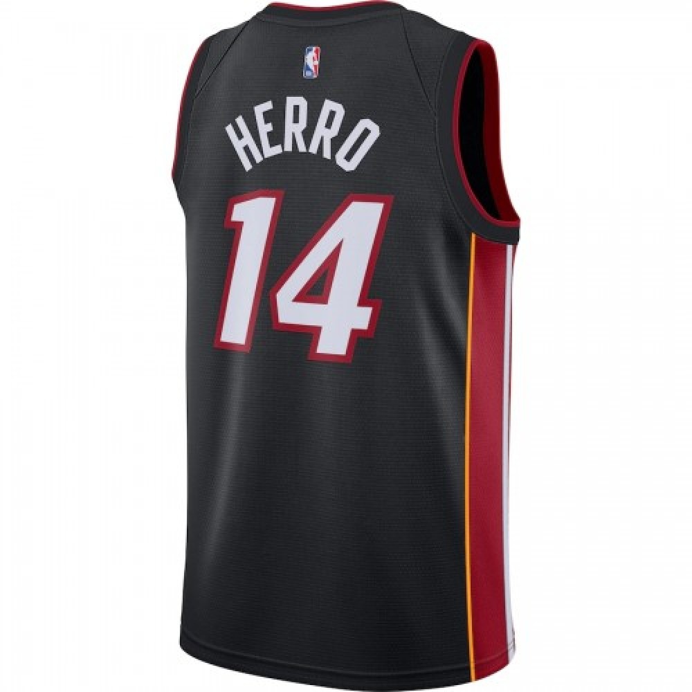 Men's Miami Heat Tyler Herro #14 Black 202021 Swingman Jersey - Icon Edition-Pro Kit Vault | Brand New 26/27 Sports Jerseys